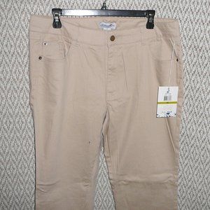 Caribbean Joe Casual Pants Jeans 14 NWT